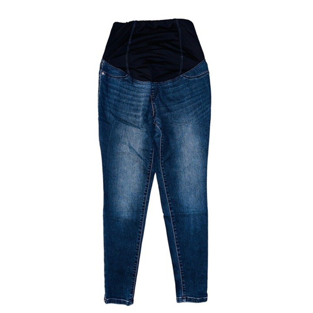 B6 Isabel Maternity jeans jeggings size 4 striaght skinny‎ full panel